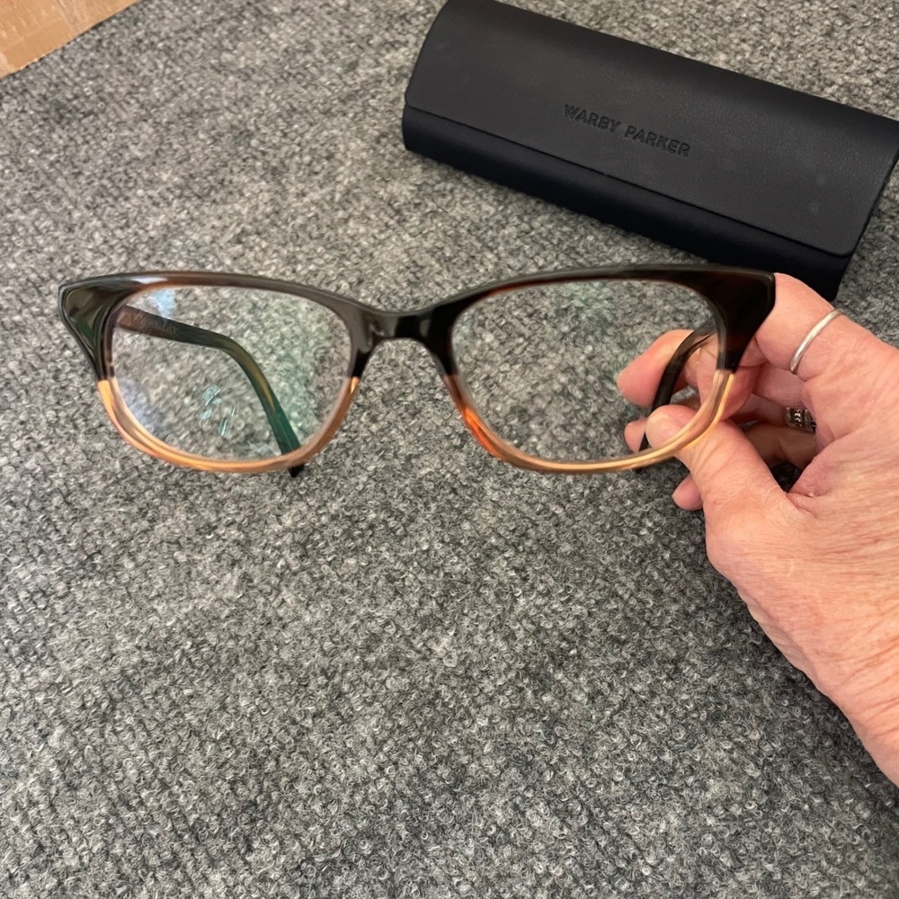 Warby Parker Cateye Glasses Frames Rose 615 Tortoise Shell Fade  49-16-140 Pink